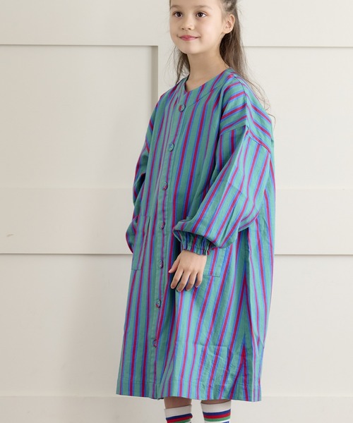 「HOGAN RANCH WEAR」 「MARKEY’SHOGAN」「KIDS」長袖ワンピース 90 レッド キッズ_画像9