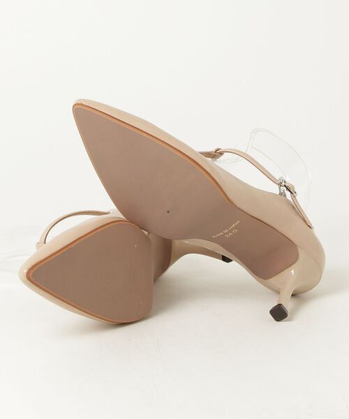 「MAMIAN」 パンプス 24.0cm ベージュ レディース_画像3