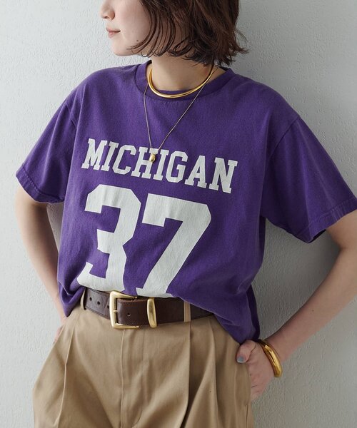 Whim Gazette（ウィム ガゼット） tシャツ 半袖 フロントナンバーT