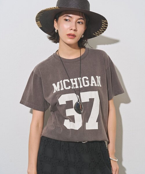 Whim Gazette（ウィム ガゼット） tシャツ 半袖 フロントナンバーT