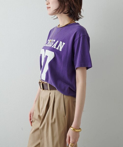 Whim Gazette（ウィム ガゼット） tシャツ 半袖 フロントナンバーT