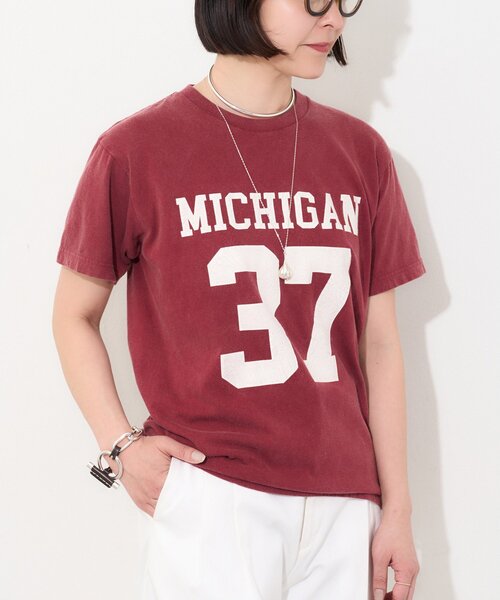Whim Gazette（ウィム ガゼット） tシャツ 半袖 フロントナンバーT