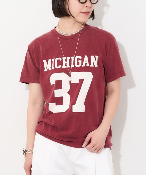 Whim Gazette（ウィム ガゼット） tシャツ 半袖 フロントナンバーT