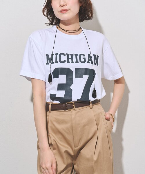 Whim Gazette（ウィム ガゼット） tシャツ 半袖 フロントナンバーT