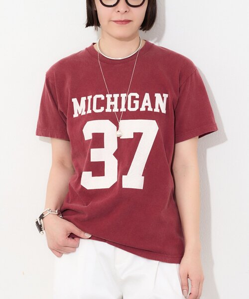 Whim Gazette（ウィム ガゼット） tシャツ 半袖 フロントナンバーT