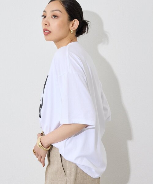 Whim Gazette（ウィム ガゼット） tシャツ 半袖 フロントロゴTシャツ