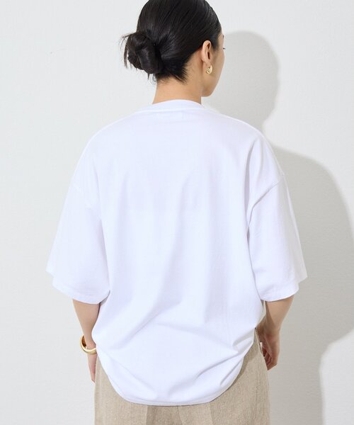 Whim Gazette（ウィム ガゼット） tシャツ 半袖 フロントロゴTシャツ