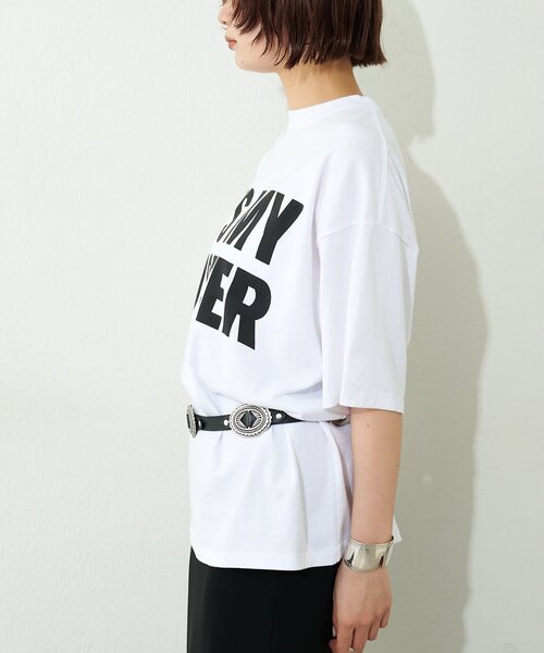 Whim Gazette（ウィム ガゼット） tシャツ 半袖 フロントロゴTシャツ