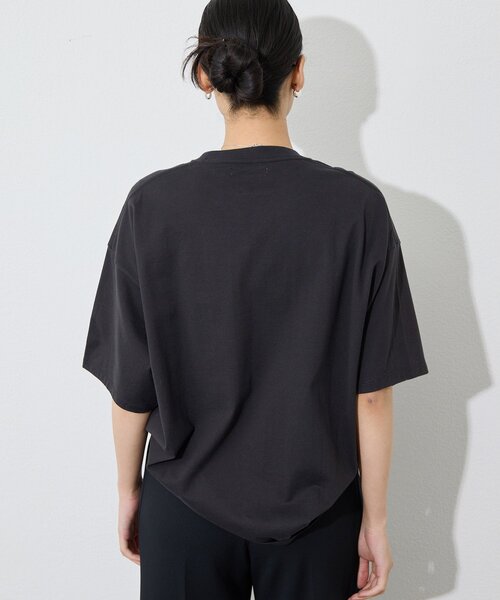 Whim Gazette（ウィム ガゼット） tシャツ 半袖 フロントロゴTシャツ