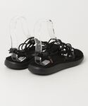 「Teva」 フラットサンダル W8 ブラック...の詳細画像1