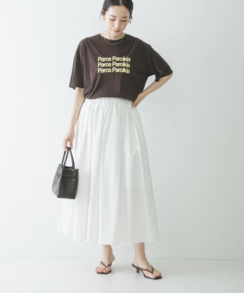 URBAN RESEARCH（アーバンリサーチ） ロング スカート 撥水ギャザー