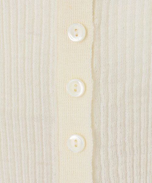 plage（プラージュ） ニット セーター 「追加」R'IAM RIB SEER プル