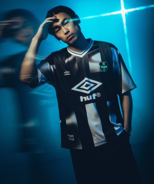 HUF（ハフ） tシャツ HUF X UMBRO STRIPE JERSEY メンズ レディース