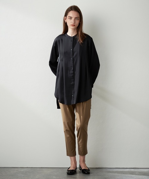 「LE SOUK HOLIDAY」 長袖ブラウス L ブルー レディース_画像3