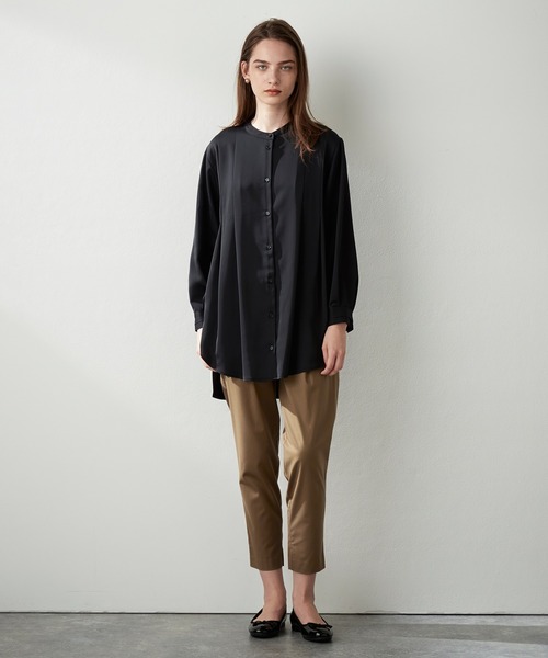 「LE SOUK HOLIDAY」 長袖ブラウス L ブルー レディース_画像4