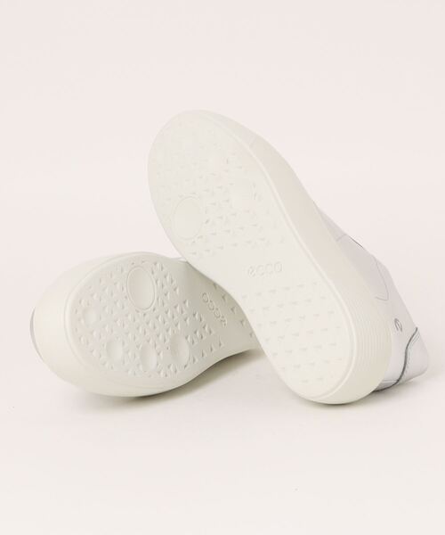 「ECCO」 ローカットスニーカー 38 シルバー レディース_画像3