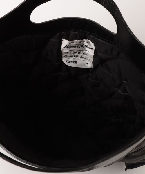 「MUVEIL」 ハンドバッグ「CONVERSE TOKYOコラボ」 - ブラック レディース_画像4