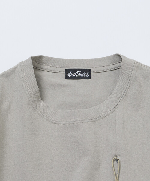 「WILD THINGS」 半袖Tシャツ MEDIUM スミクロ メンズ_画像3