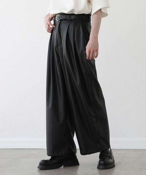 「LILL」 パンツ X-LARGE ブラック メンズ_画像6