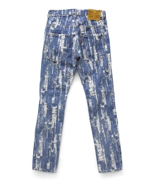 RNA ジーンズ デニム デニムパンツ R3317 クラッシュスリムストレート  