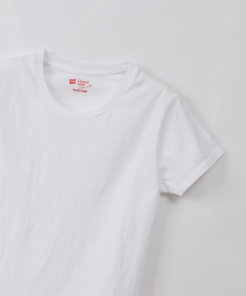 tシャツ 「Hanes/ヘインズ」レディース ジャパンフィットフォーハー「2枚組」クルーネックTシャツ 5.3oz レディース | Hanes | 09