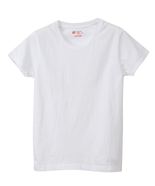 tシャツ 「Hanes/ヘインズ」レディース ジャパンフィットフォーハー「2枚組」クルーネックTシャツ 5.3oz レディース | Hanes | 08