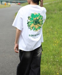 tシャツ HOOK -original- ポップマーガレットバックプリントTEE (SS