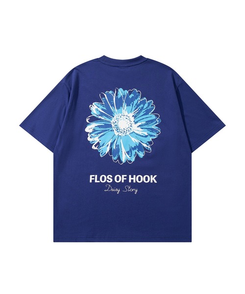 tシャツ HOOK -original- ポップマーガレットバックプリントTEE (SS