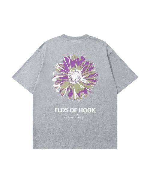 tシャツ HOOK -original- ポップマーガレットバックプリントTEE (SS