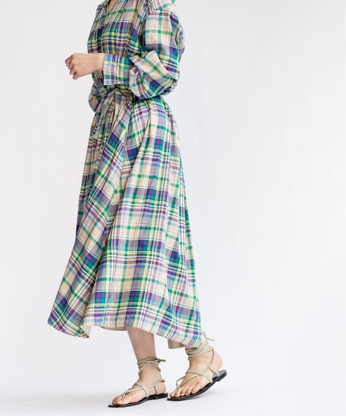 ワンピース Deveaux フレンチマドラスチェックドレス Zozotown Paypayモール店 通販 Paypayモール