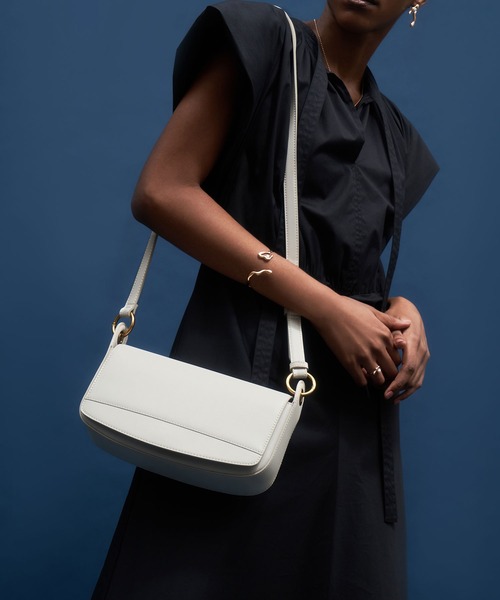 Charles&Keith チャールズアンドキース　ハンドルショルダーバッグ CHARLES ＆ KEITH（チャールズ&キース） ショルダーバッグ バッグ