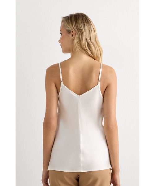 Intimissimi（インティミッシミ） インナーシャツ 肌着 シルクサテン V