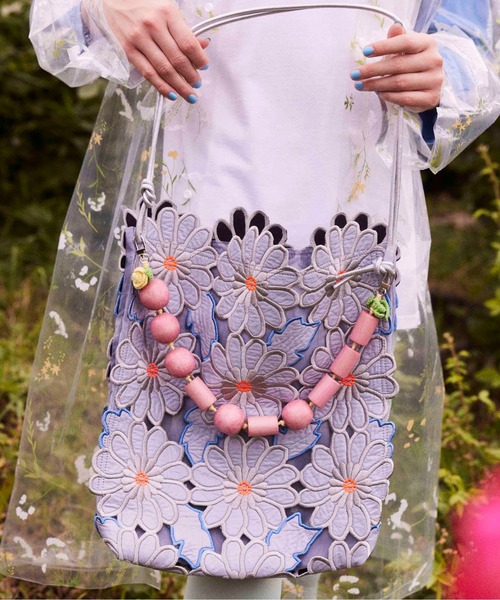 HEY!MrsROSE トートバッグ HEY! Mrs ROSE(ヘイ！ミセスローズ)フラワー