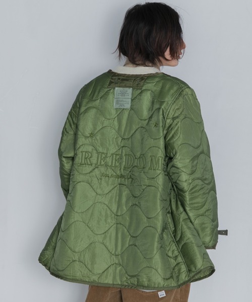 AMERICAN RAG CIE コート ジャケット Nデザートカモライナー