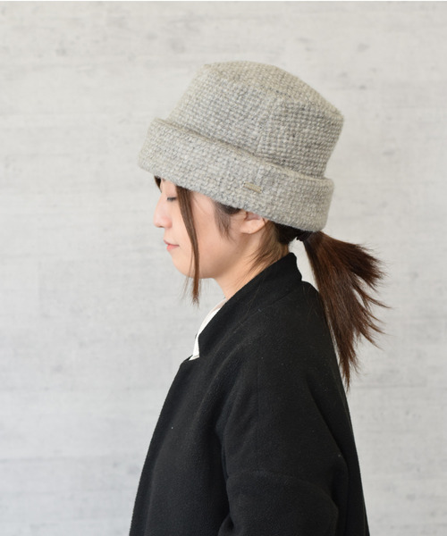 Piece de Lucile 帽子 ハット Stamp 折り返しクロッシェ
