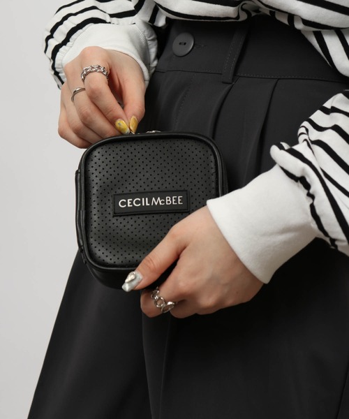【限定特価】 CECIL レディース スクエアポーチS voyage bon ポーチ McBEE 財布・ケース・小物入れ