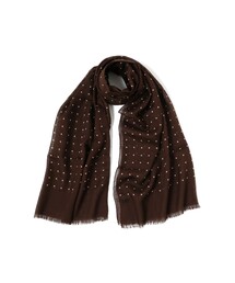 BEAMS F（ビームスF） ストール マフラー Holliday ＆ Brown / ウール