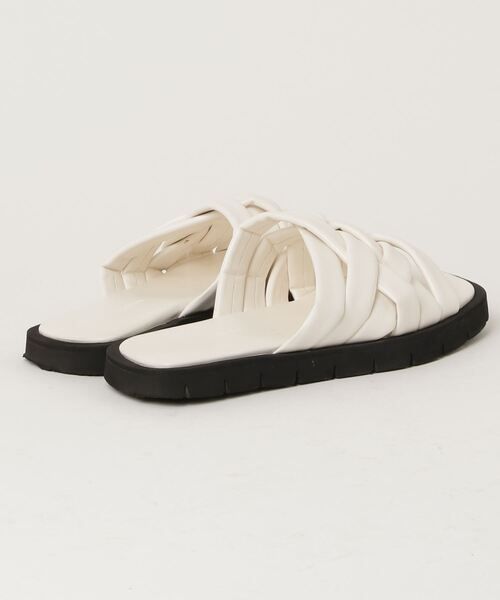 BEAUTY&YOUTH UNITED ARROWS」 フラットサンダル - ホワイト 
