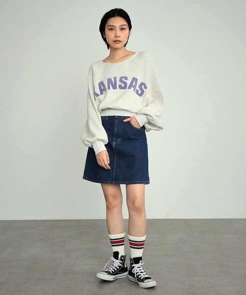 美品 papas ラグランスリーブスウェット LL 赤 美品 papas ラグランスリーブスウェット LL 赤
