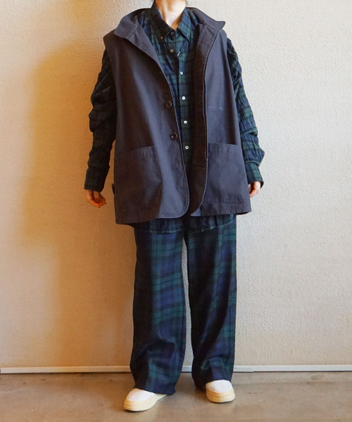 JOURNAL STANDARD LUXE シャツ ブラウス シャーリングチェック