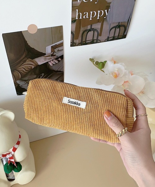 TONE SELECT GOODS ポーチ urbanfemine./コーデュロイペンケース
