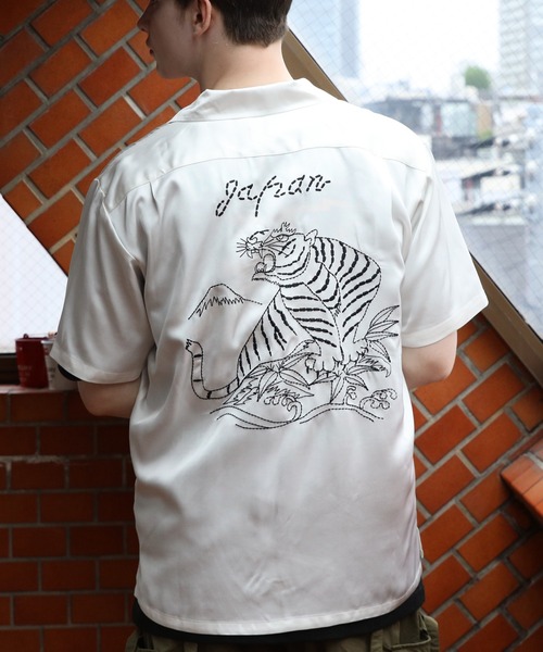 HOUSTON シャツ スーベニアシャツ(TIGER) メンズ レディース