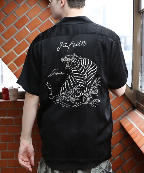 HOUSTON シャツ スーベニアシャツ(TIGER) メンズ レディース