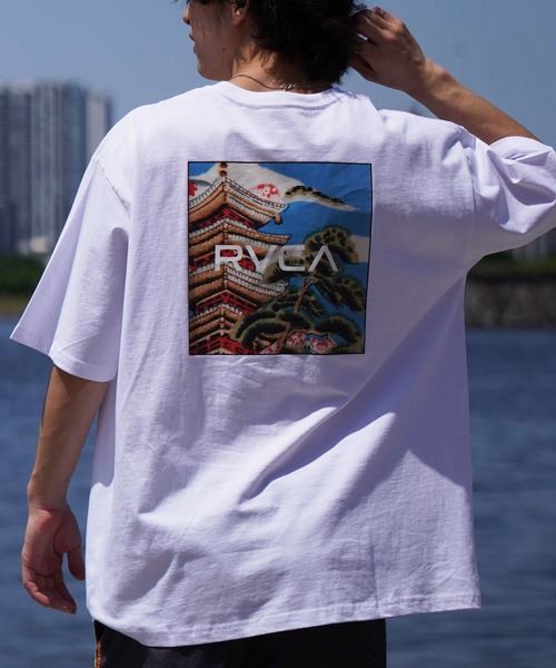 限定品【RVCA】プリント Tシャツ ★男女共におすすめ♪ RVCA 】 MIRAGE TEE 正規品 ユニセックス ルーカ プリント T