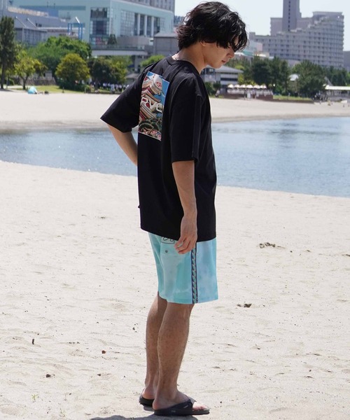 限定品【RVCA】和柄 バックプリント Tシャツ★和柄がおしゃれ♪ 限定品【RVCA】和柄 バックプリント Tシャツ☆和柄がおしゃれ