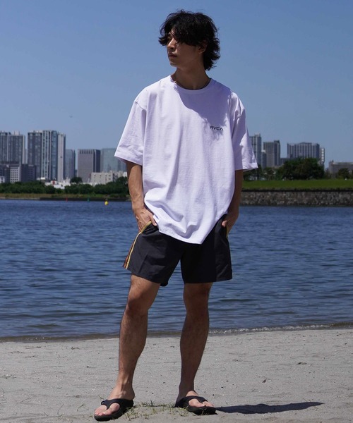 限定品【RVCA】和柄 バックプリント Tシャツ★和柄がおしゃれ♪ RVCA tシャツ 「ムラサキスポーツ限定＆日本限定」RVCA/ルーカ