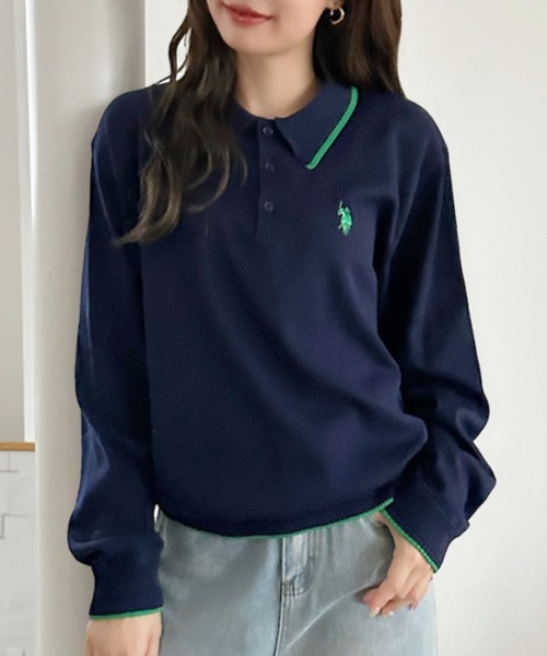 U.S. POLO ASSN.（ユーエスポロアッスン） ニット セーター Ada.別注