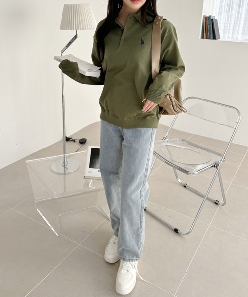 U.S. POLO ASSN.（ユーエスポロアッスン） ニット セーター Ada.別注