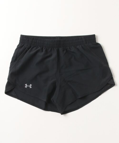 (取寄) アンダーアーマー レディース フライ バイ ショーツ Under Armour women Under Armour Fly By Shorts Black/Black/Reflective UNDER ARMOUR（アンダーアーマー） パンツ UAフライバイ ショーツ