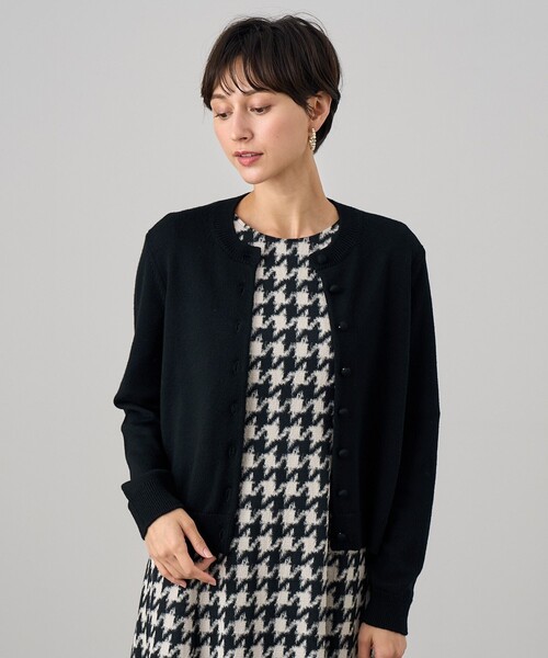 ANAYI（アナイ） カーディガン メリノウールクルー カーディガン